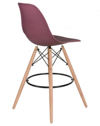 Стул барный ДОБРИН ДСВ БАР (ножки светлый бук, цвет пыльная роза (НКС-П-11)) 2 шт / DOBRIN DSW BAR (NX-P-11))_5