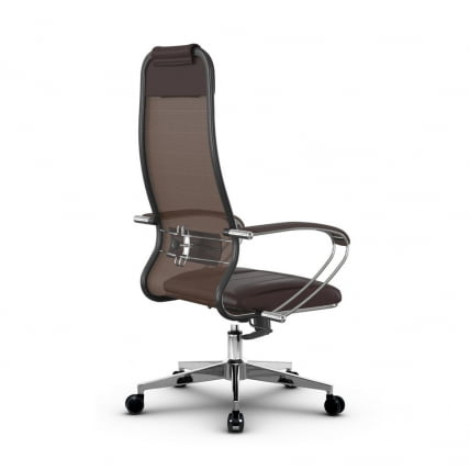 Кресло офисное МЕТТА B 1m 5/K116, Основание 17834 Комплект 3 Темно-коричневое_1