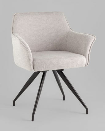 Стул обеденный Feston вращающийся серый_0