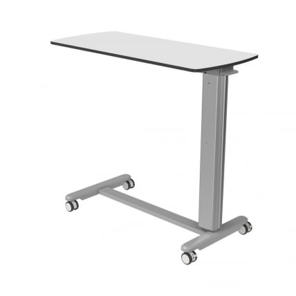 Передвижной приставной столик с регулировкой по высоте EUREKA ERK-BF-1006, белый_1