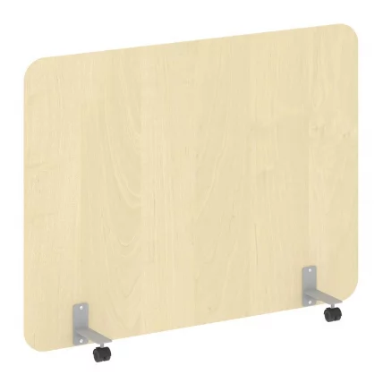 Перегородка на металлических опорах, на роликах R-line DP.R-160-120 Клен_0