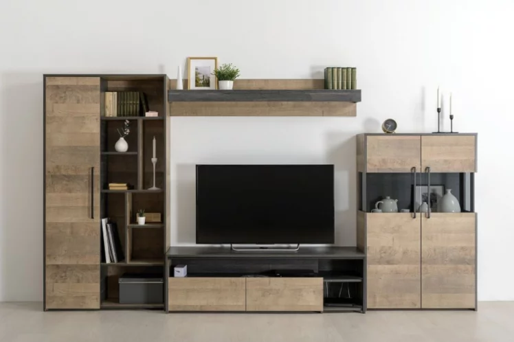 Шкаф-пенал с витриной Трувор 13.205_5