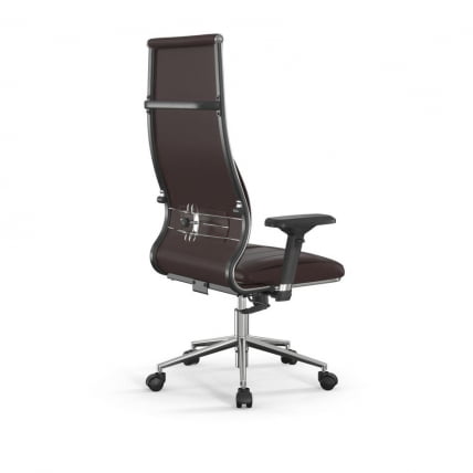 Кресло руководителя Мetta L 1m 46/4D Infinity Easy Clean (MPES) Комплект 7 Темно-коричневое_1