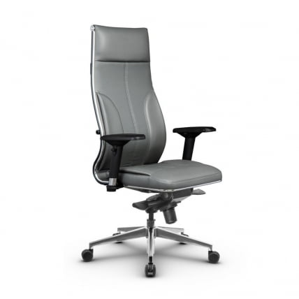 Кресло руководителя Metta L 1m 46/4D Комплект 2 Серое_0