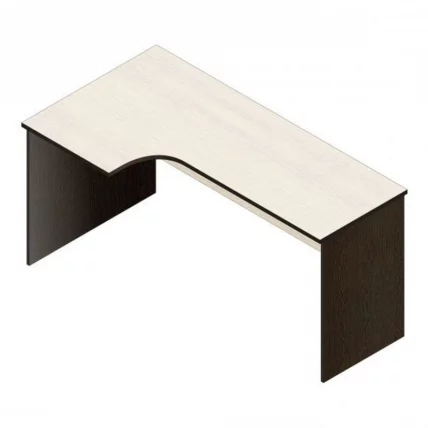 Стол компьютерный угловой Р.РС-16 (левый) Венге/дуб молочный_0