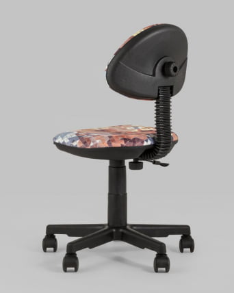 Кресло компьютерное детское УМКА абстракция Оранжевый_5