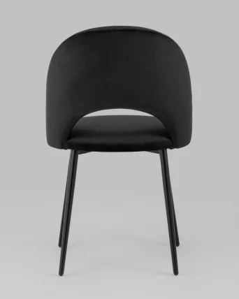Стул Меган велюр Черный_3