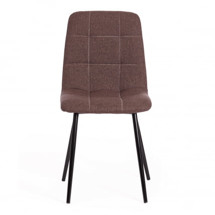 Стул CHILLY MAX ткань/металл, 45 х 54 х 90 см , темно-коричневый 01/черный_4