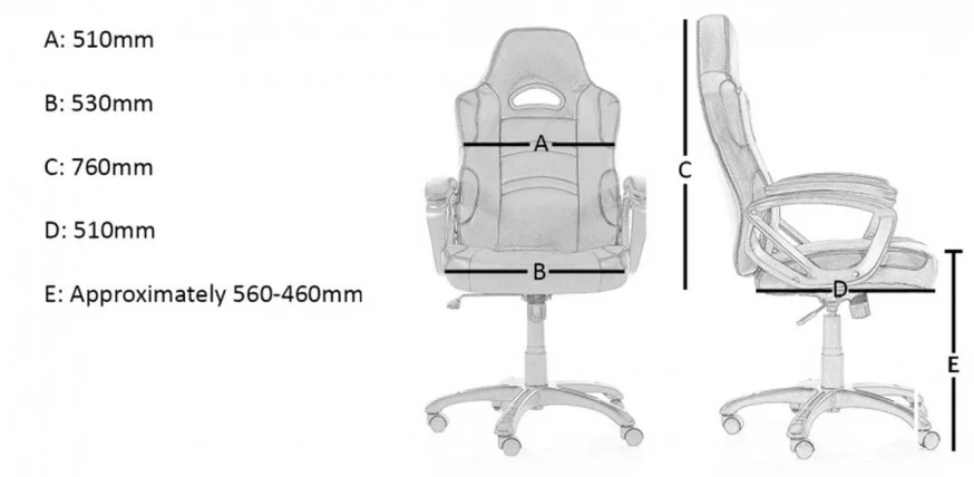 Геймерское кресло Arozzi Enzo Blue_6