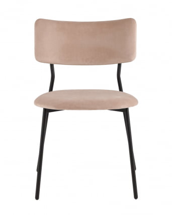Стул Амелия велюр бежевый_1
