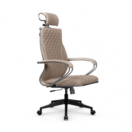 Кресло руководителя Metta L 2c 44C/K116 Infinity Easy Clean (MPES) Комплект 6 Темно-бежевое_1