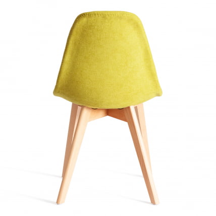 Стул CИНДЙ СОФТ (мод. C1021Ф1-1) фактурный велюр/дерево бук, 55 х 48 х 83 см, Светло-зеленый ЛЙ1701-8 / натуральный / CINDY SOFT (mod. C1021F1-1) LY1701-8_3