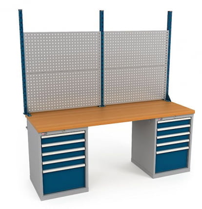 Верстак ВС-200-09 Бук + Экран ВС-200-Э2_0