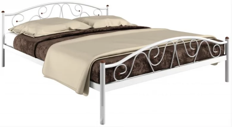 Кровать Ангелина Plus 1600х1900 Коричневая_0