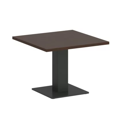 Стол журнальный квадратный HOME OFFICE VR.SP-5-60.2G Венге Цаво/Антрацит металл_0