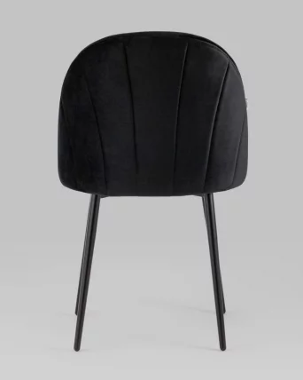 Стул Логан велюр Черный_4