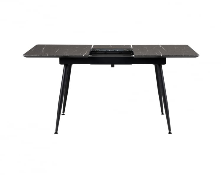 Стол Месси раздвиж. 140-180 Темный мрамор/Бабочка_1