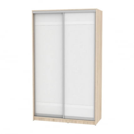 Шкаф-купе Б-230х135х60-2(ДСС-Белый-Д9Д9) / B-230х135х60-2(ДСС-Белый-D9D9)_0