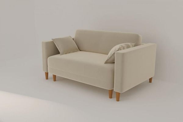 Диван прямой Урвик (Berhouse) Цвет фасада: Левис 04 велюр; Тип: Прямой; Материал фасада: Металл/Велюр_2