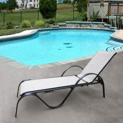 Шезлонг-лежак Рио-Люкс МC-3033Н/В Беиге / MC-3033N/W Beige_0