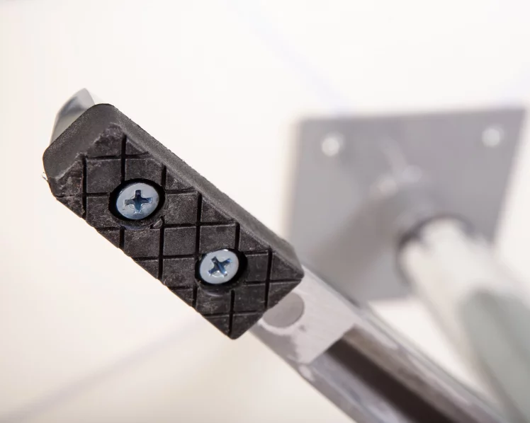 Кресло дизайнерское DOBRIN SWAN Белый кожзам P23_7