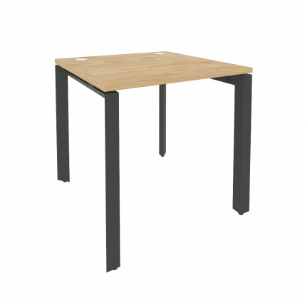 Стол рабочий на П-образном м/к ONIX O.MP-SP-0.8 Тиквуд Светлый/Антрацит_0