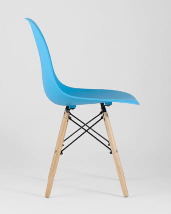 Стул Eames Style DSW бирюзовый 4 шт. комплект (разборный каркас)_4