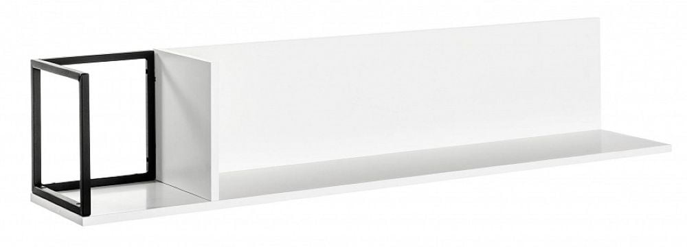 Полка навесная City большая белый_0