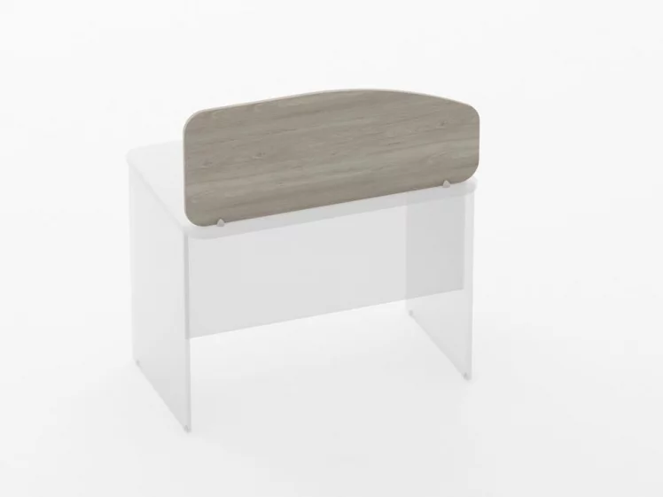 Экран разделительный Glassy 5.12.10 Дуб сантана светлый_1