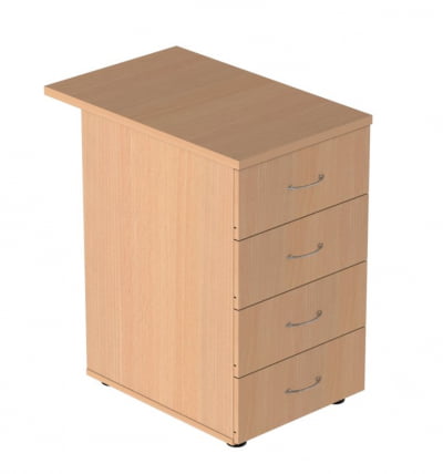 Тумба приставная с замком Р.Т-4.2 ЗЦ Бук Бавария_0