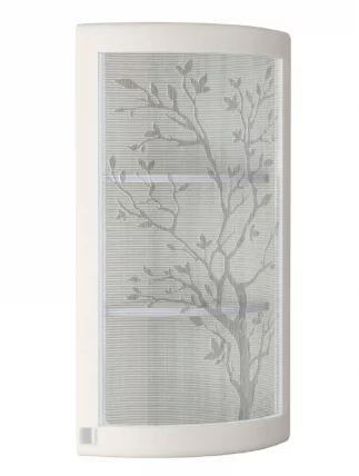 Шкаф торцевой закрытый (лев/прав) Графит 74.16 Сосна Астрид /Ваниль_0