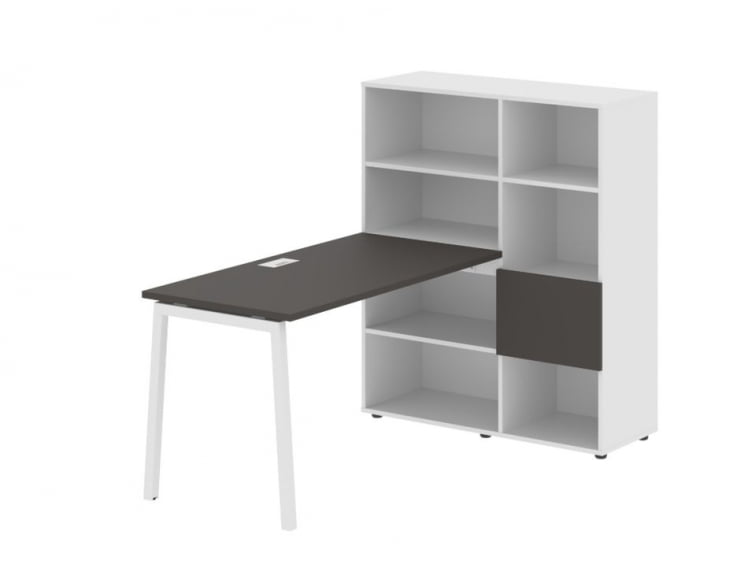 Рабочая станция EDIS ELRST 1113 Мокко Белый Белый_0