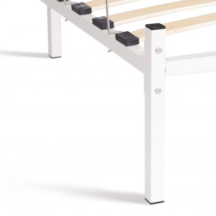 Кровать Bruno металл, 160*200 см, белый_8