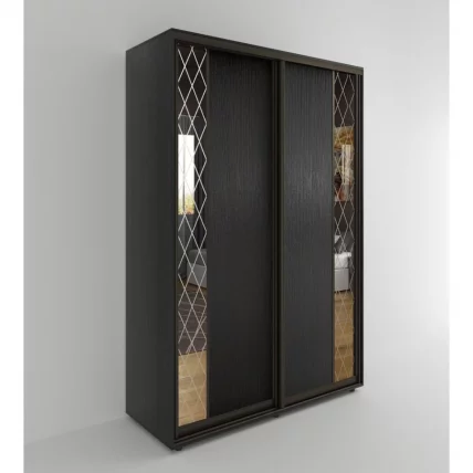 Шкаф-купе 2-х дверный Акцент-Вера ДР 1000х600 Венге_0