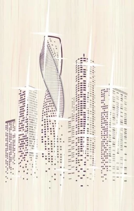 Полка навесная Мегаполис 55.07 Сосна Астрид_3