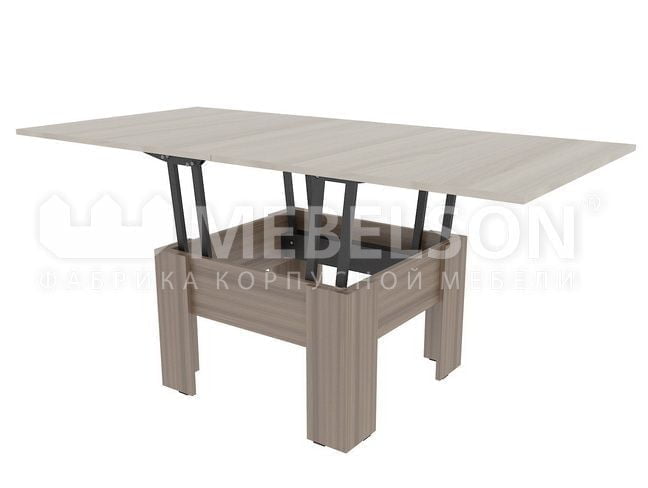 Стол журнальный Секрет модуль 01 ясень шимо т./Ясень шимо с._1