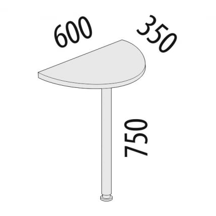 Приставка Альфа 64.27 Дуб Кронберг_1