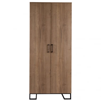 Шкаф двухстворчатый Лофт без зеркал Дуб Табак / Loft_2