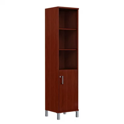 Стеллаж стекло в раме В431.3 L/R Бургунди_0