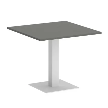 Стол журнальный квадратный HOME OFFICE VR.SP-5-90.2 Металлик/Белый металл_0