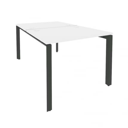 Рабочая станция на П-образном м/к ONIX O.MP-D.RS-2.1.8 Белый Бриллиант/Антрацит_0