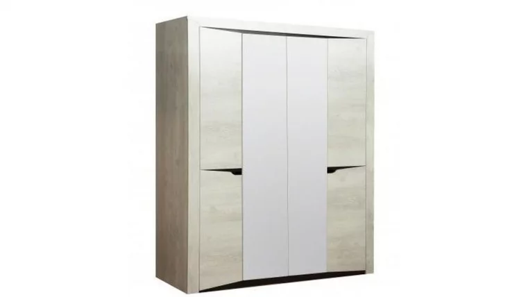 Шкаф для одежды Лючия 33.01 Бетон пайн белый Венге_0