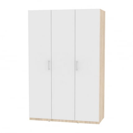 Шкаф распашный R-198х135х60-1(ДСС-Белый)_0