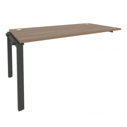 Наборный элемент рабочей станции на П-образном м/к ONIX O.MP-1.NRS-4.8 Дуб Аризона/Антрацит_0