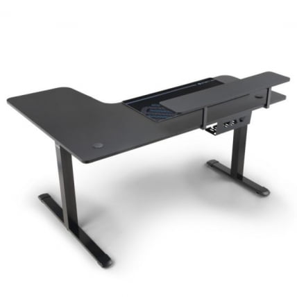 Стол для для компьютера (для геймеров) угловой (правый) c электроприводом EUREKA ERK-L60R-B-PRO-V1-EU_2