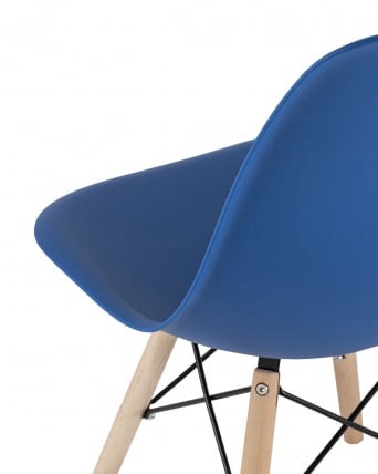 Стул Еамес Стйле ДСВ синий (разборный каркас) / Eames Style DSW_5