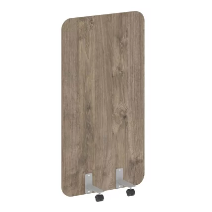 Перегородка на металлических опорах, на роликах R-line DP.R-80-150 Тиквуд Темный_0