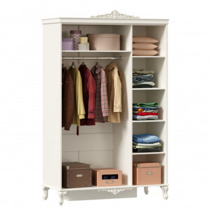 Комплект мебели для детской Маркиза №9 Алебастр Сиреневый_3