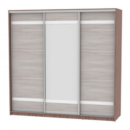 Шкаф-купе B-230х235х60-3(ЯШТ-ЯШС-D9D10D9)_0