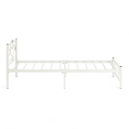 Кровать MALVA (mod. 9303) металл, 90*200 см (Single bed), White (белый)_3